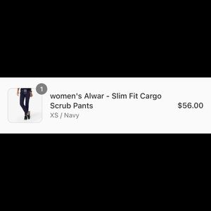 Figs Alwar Scrub Pants—Women’s XS, Navy